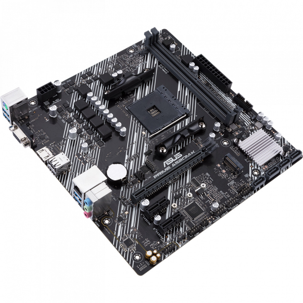 Материнская плата Asus PRIME A520M-K Micro-ATX, AMD AM4 - миниатюра 5