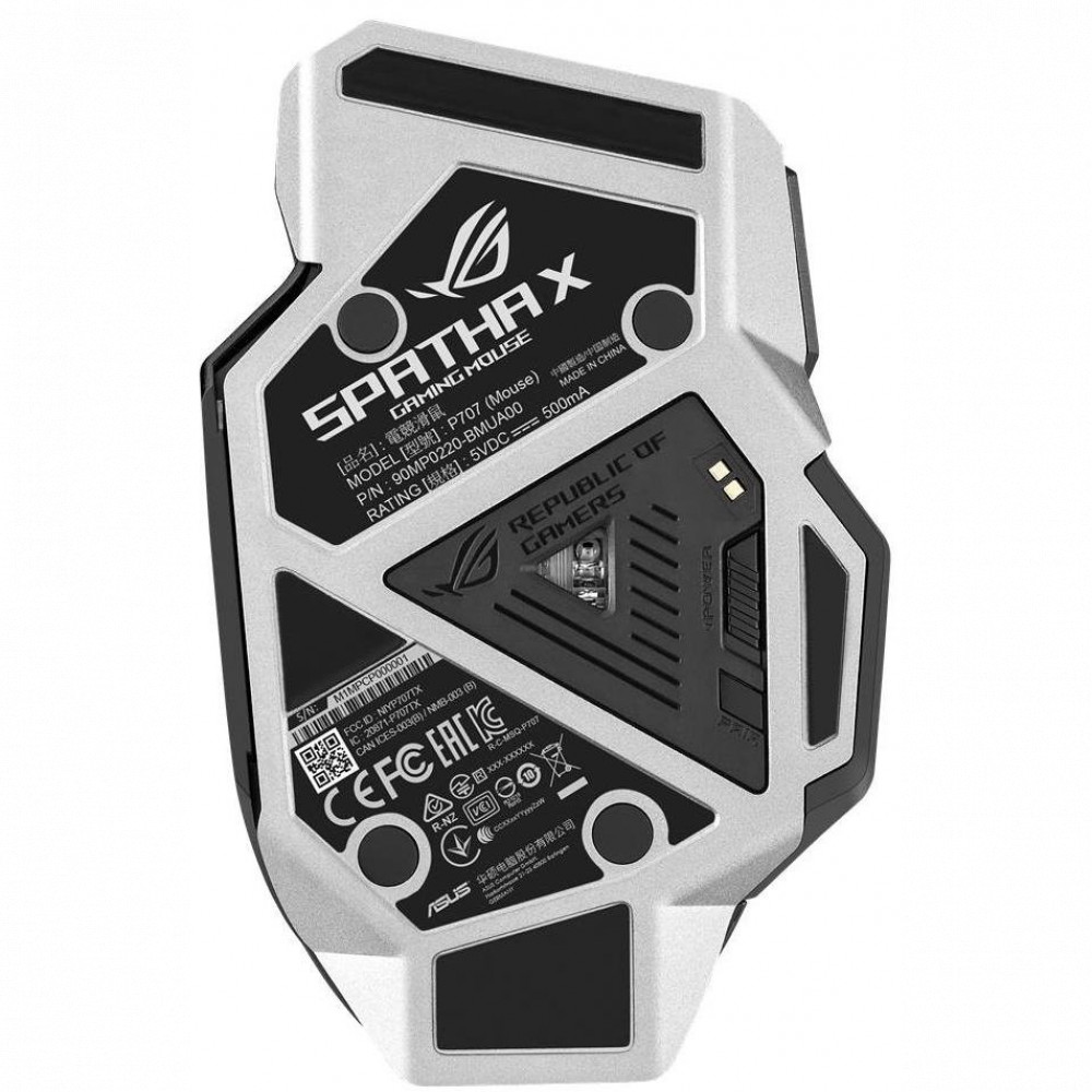 Мышь Asus ROG Spatha X 90MP0220-BMUA00 Игровые, Беспроводная - миниатюра 5
