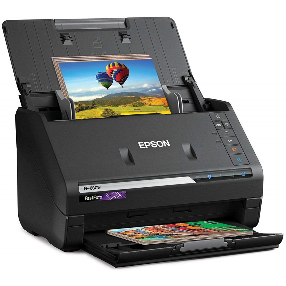 Протяжный сканер Epson FF-680W B11B237401 A4, CIS — фото товара