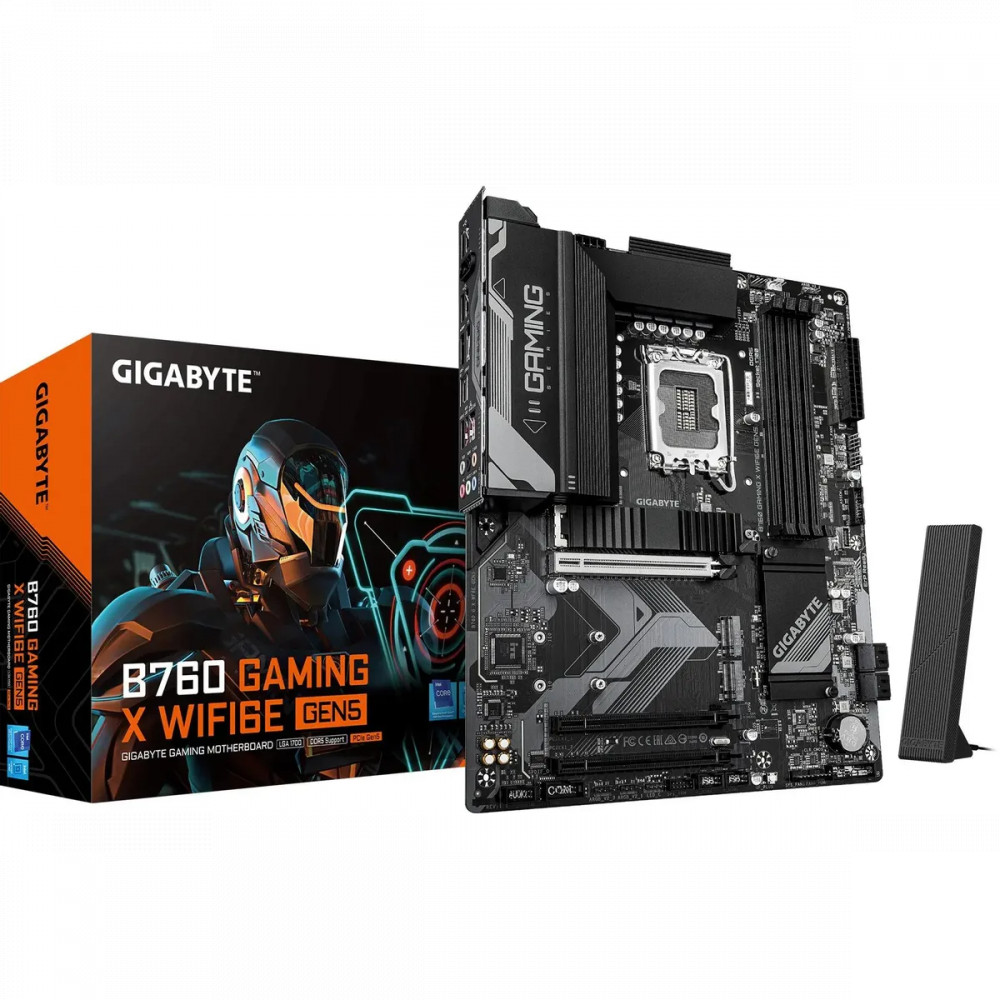 Материнская плата Gigabyte B760 G X WF6E GEN5 ATX, LGA 1700 - миниатюра 5