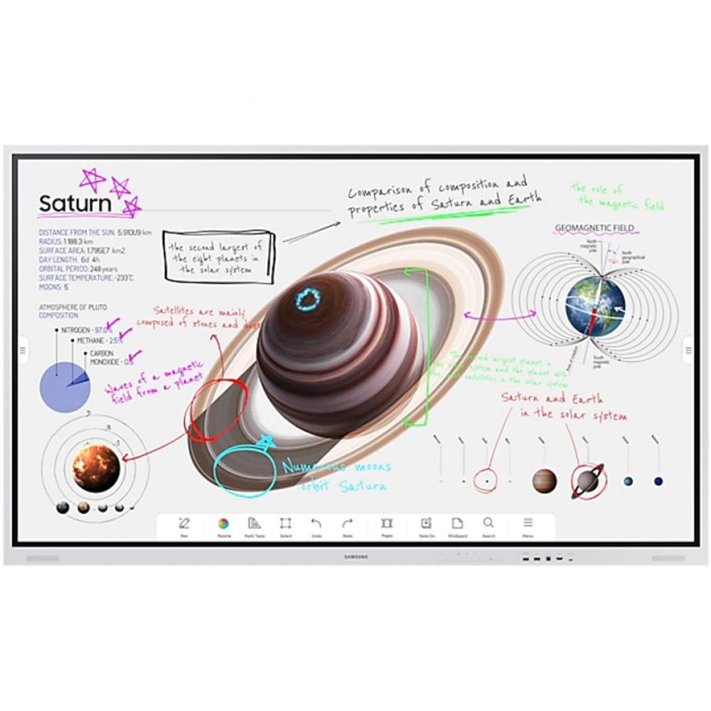 LED / LCD панель Samsung Flip Pro LH85WMBWLGCXCI 85 " — фото товара