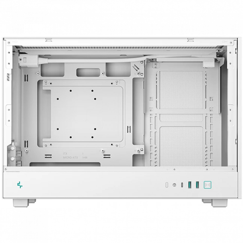 Корпус Deepcool CH260 White R-CH260-WHNGM0-G-1 Mini-Tower - миниатюра 5