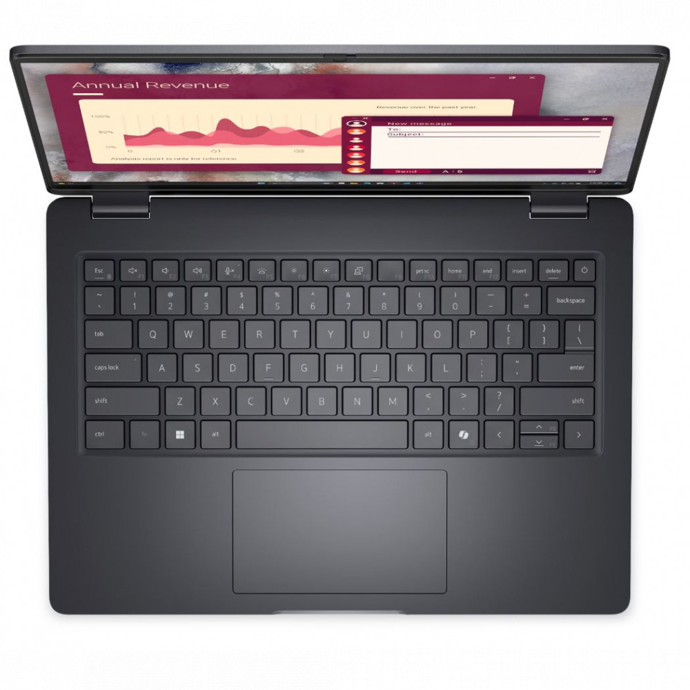 Ноутбук Dell Pro 14 PC14250 BTO109_PC14250_EMEA_210-BQHF 14 ", WUXGA 1920x1200 (16:10), Intel, Core Ultra 7, 16 Гб, 512 ГБ, Intel Graphics, Windows 11 Pro - миниатюра 4