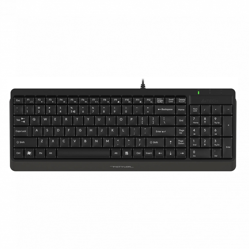 Клавиатура A4Tech FK15 BLACK Проводная, USB — фото товара