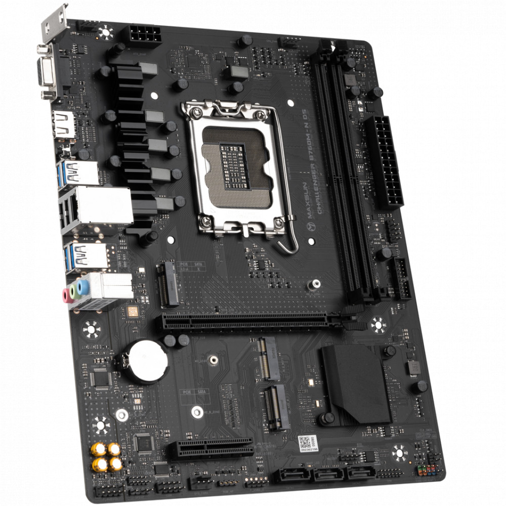Материнская плата Maxsun Challenger B760M-N D5 MS-Chall_760nd5 Micro-ATX, LGA 1700 — фото товара