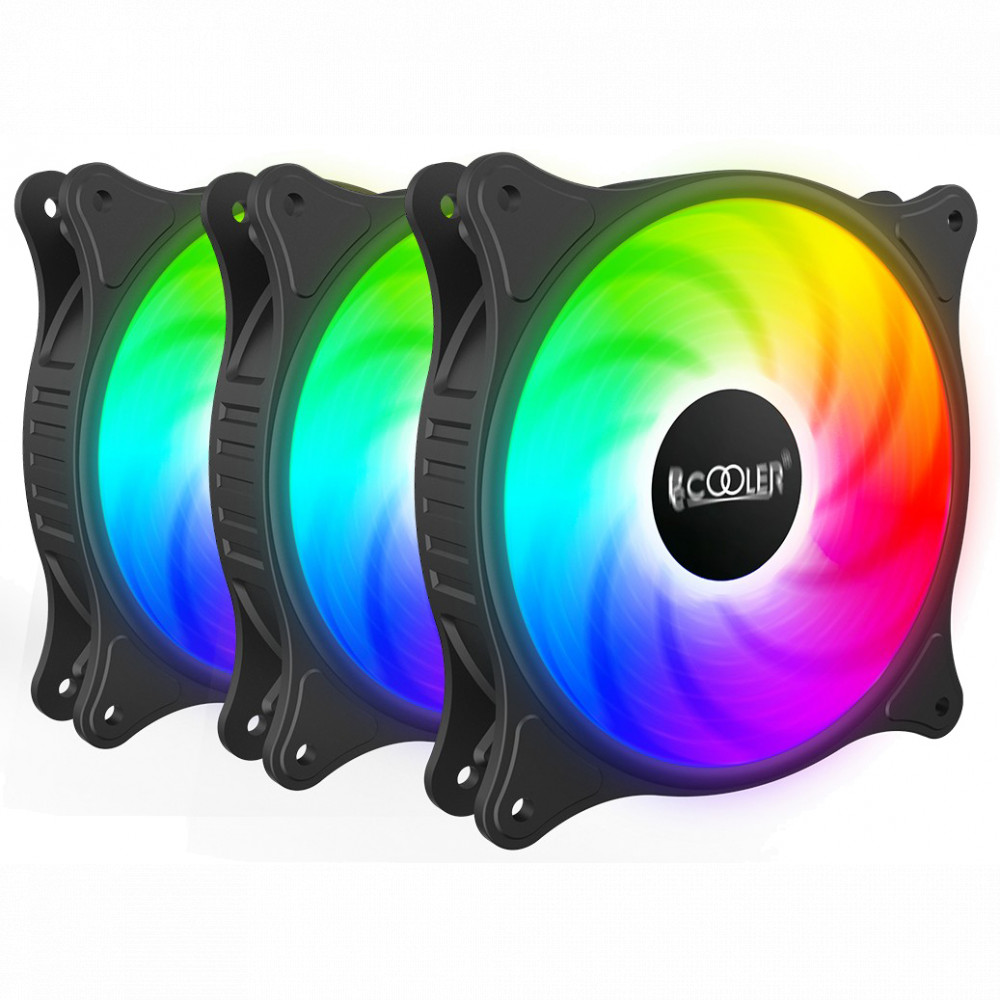 Система охлаждения PCcooler FX 120 ARGB BK 3 IN 1 Для системного блока — фото товара