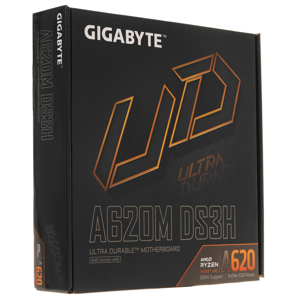 Материнская плата Gigabyte A620M DS3H 2.0 Micro-ATX, AMD AM5 - миниатюра 5