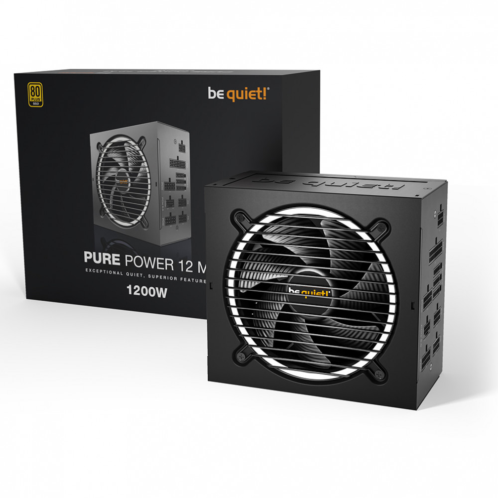 Блок питания be quiet! PURE POWER 12 M BN346 1200 Вт - миниатюра 2