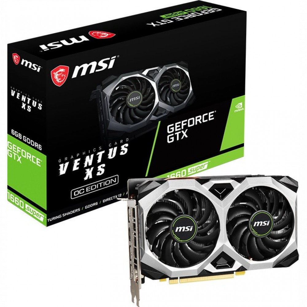 Видеокарта MSI GTX 1660 SUPER VENTUS XS OC GTX 1660 SUPER VENTUS XS OC RU 6 ГБ - миниатюра 5