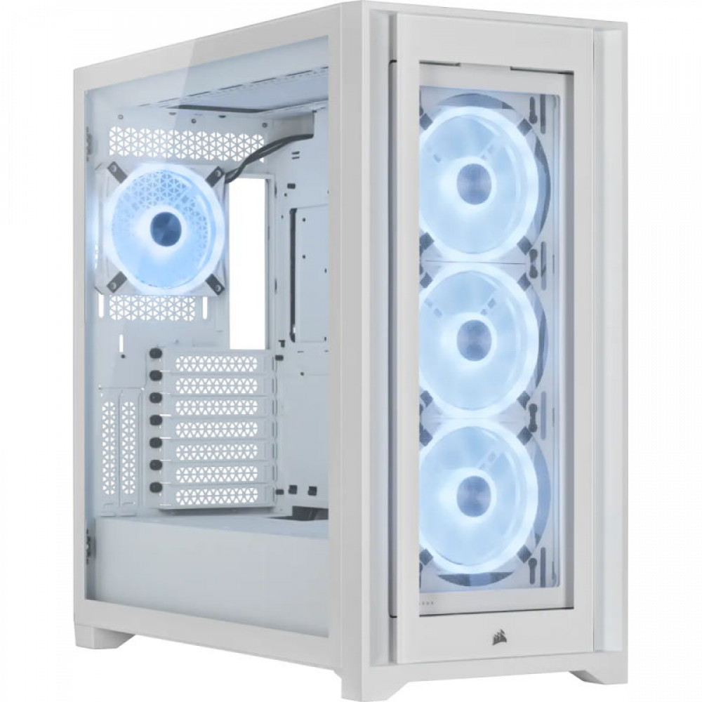 Корпус Corsair iCUE 5000X RGB QL Edition White CC-9011233-WW Mid-Tower — фото товара