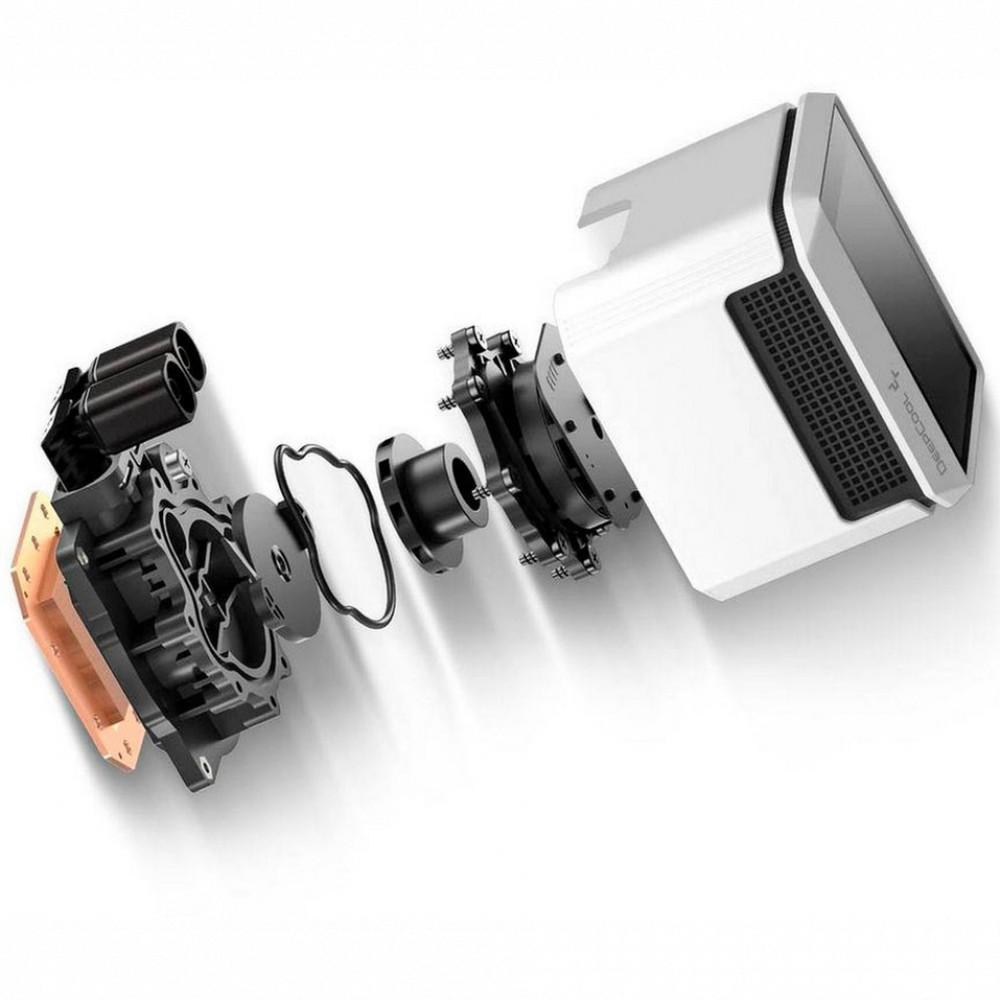 Система охлаждения Deepcool MYSTIQUE 240 WH R-LX240-WHDSNMP-G-1 Для процессора - миниатюра 3