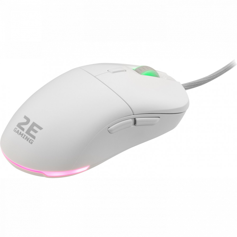 Мышь 2E GAMING HyperDrive Lite 2E-MGHDL-WT Игровые, Проводная - миниатюра 2