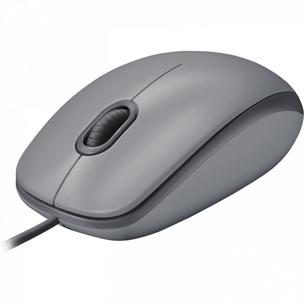 Мышь Logitech M110 910-005502 Бюджетные, Проводная - миниатюра 2