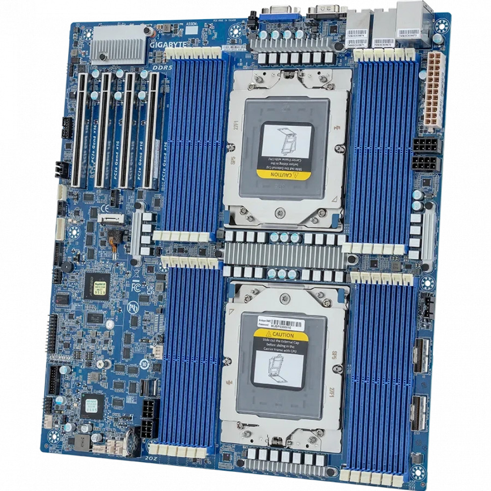 Материнская плата Gigabyte MZ73-LM1 E-ATX, LGA 6096 - миниатюра 2