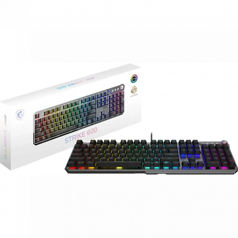 Клавиатура MSI STRIKE 600 Silent S11-04RU256-CLA Проводная, USB - миниатюра 5