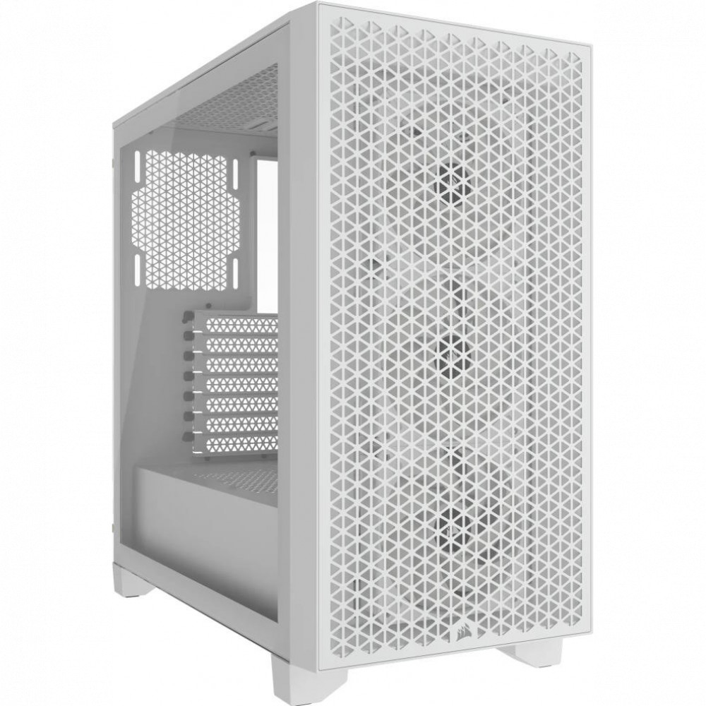 Корпус Corsair 3000D RGB Airflow White CC-9011256-WW Mid-Tower - миниатюра 3
