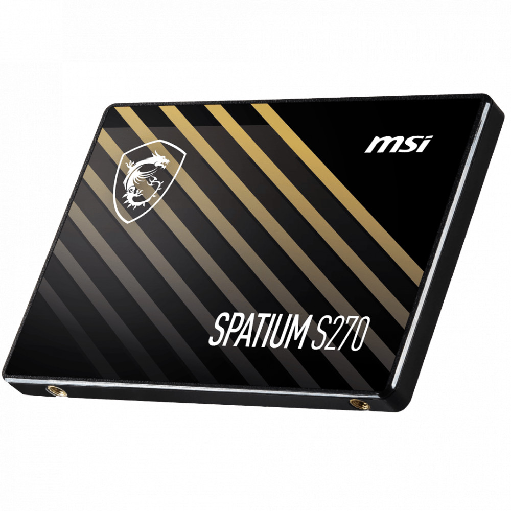 Жесткий диск MSI SPATIUM S270 SPATIUM S270 SATA 2.5" 960GB HDD (классические), 960 ГБ, 2.5 дюйма, SATA - миниатюра 2