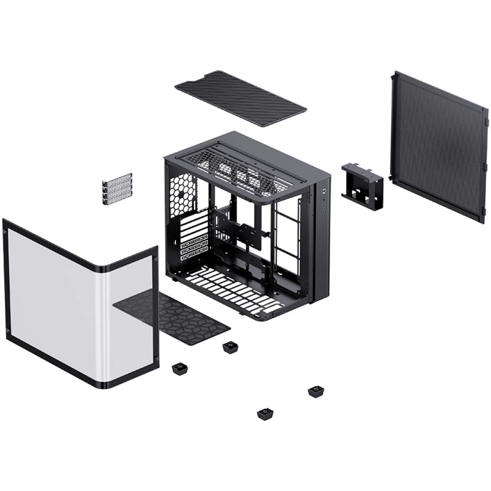 Корпус Jonsbo TK-3 Black Mid-Tower - миниатюра 5