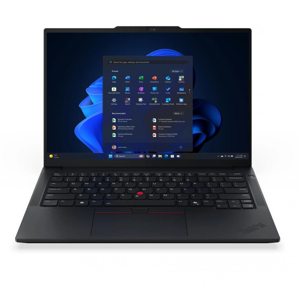 Ноутбук Lenovo ThinkPad E14 G7 21U2004NFW 14 ", WUXGA 1920x1200 (16:10), Intel, Core Ultra 5, 16 Гб, 512 ГБ, Intel Arc Graphics 130V — фото товара
