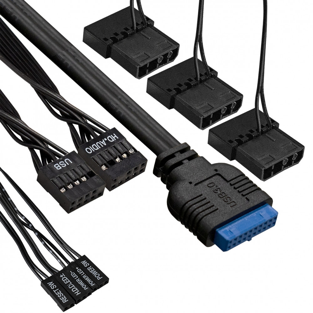 Корпус ExeGate EVO-9205-NPX600 EX294975RUS Mid-Tower - миниатюра 6