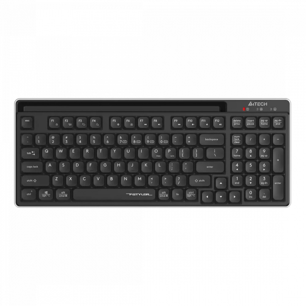 Клавиатура A4Tech Fstyler FBX70C BLACK Беспроводная, Bluetooth — фото товара