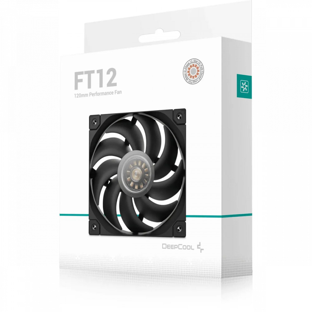 Система охлаждения Deepcool FT12 120х120x25 черный R-FT12-BKWPN1-G Для системного блока - миниатюра 4