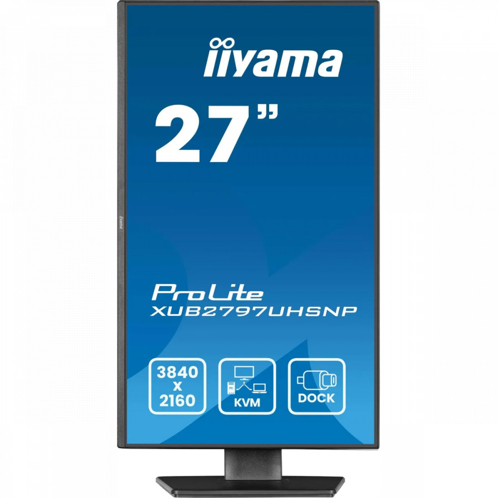 Монитор IIYAMA ProLite XUB2797UHSNP-B1 27 ", IPS, 4K UHD 3840x2160 (16:9), 60 Гц - миниатюра 2