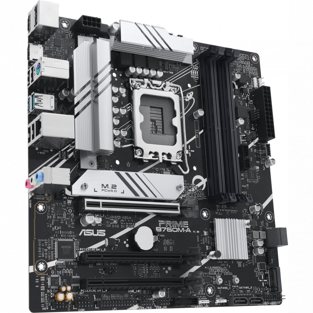 Материнская плата Asus PRIME B760M-A-CSM Micro-ATX, LGA 1700 - миниатюра 3