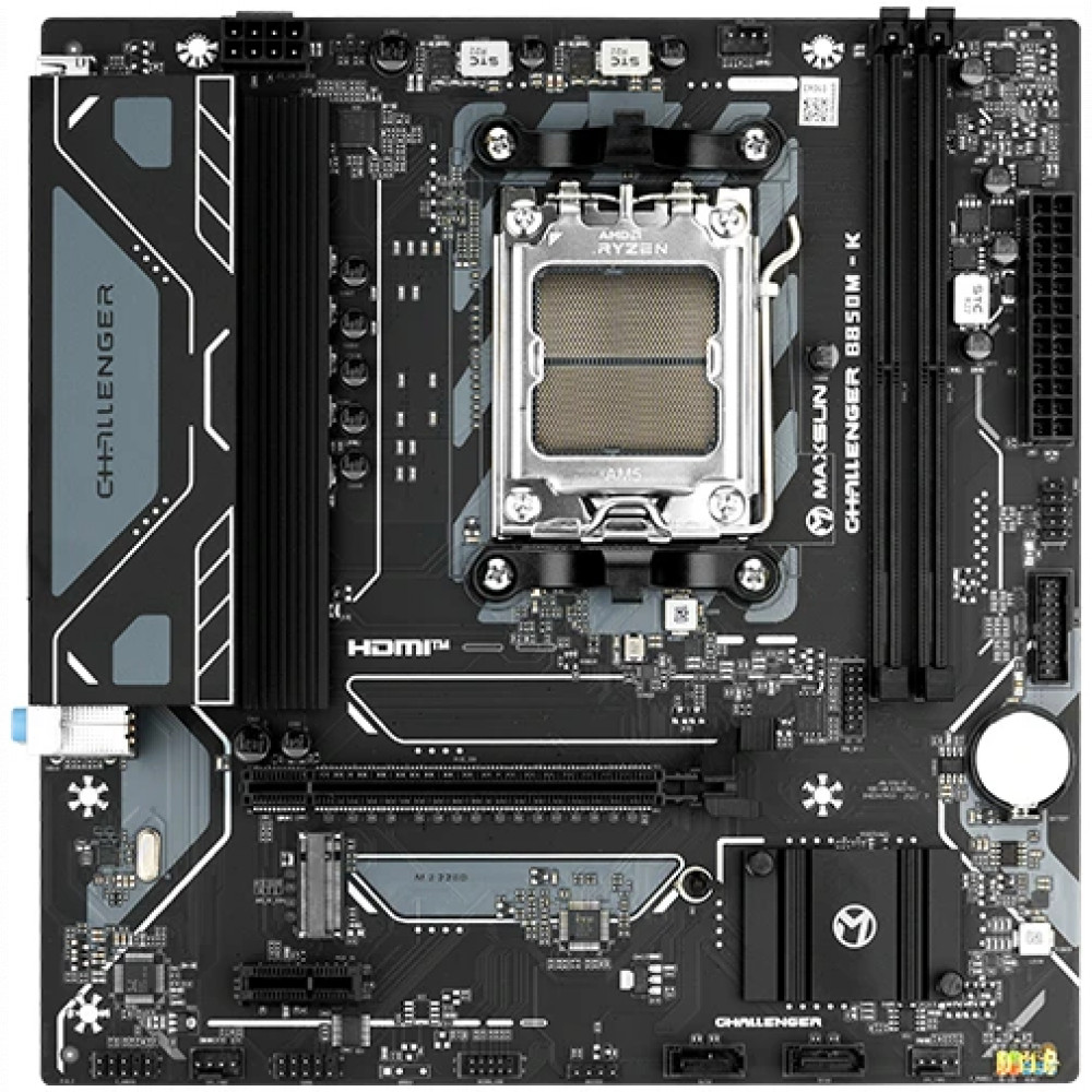Материнская плата Maxsun Challenger B850M-K 6940709662489 Micro-ATX, AMD AM5 — фото товара