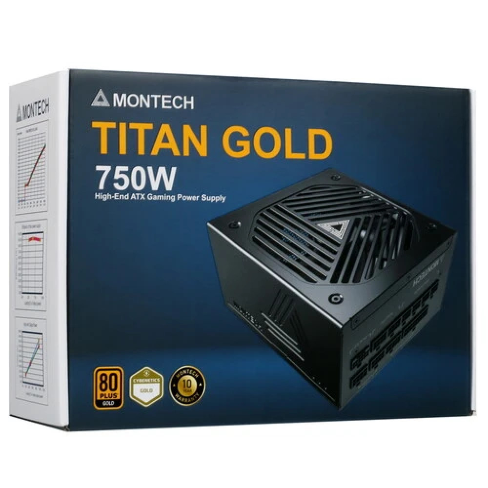Блок питания Montech TITAN GOLD 750 TITAN GOLD 750 TIS0123 750 Вт - миниатюра 5