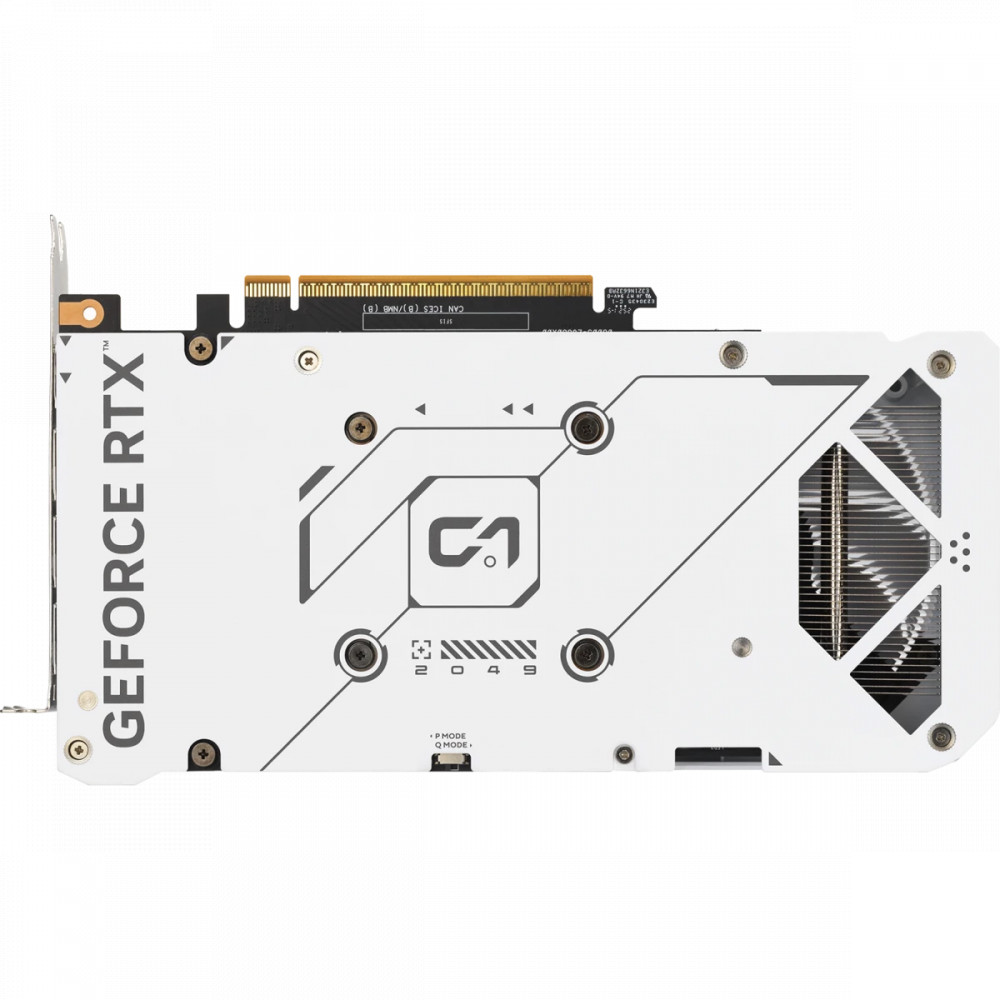 Видеокарта Asus NVIDIA GeForce RTX 5060 Dual White OC 8Gb 90YV0N15-M0NA00 8 ГБ - миниатюра 4