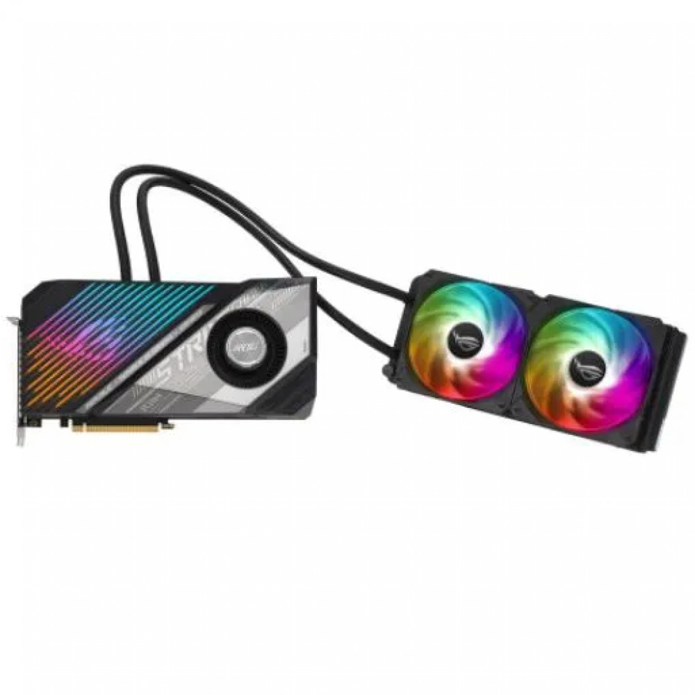 Видеокарта Asus RX 6900 XT ROG Strix LC Gaming 16 ГБ ROG-STRIX-LC-RX6900XT-T16G-G 16 ГБ — фото товара