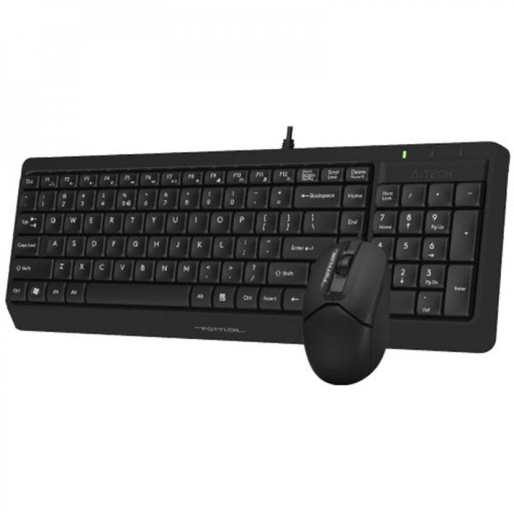 Клавиатура + мышь A4Tech Fstyler F1512S/BLACK - миниатюра 3