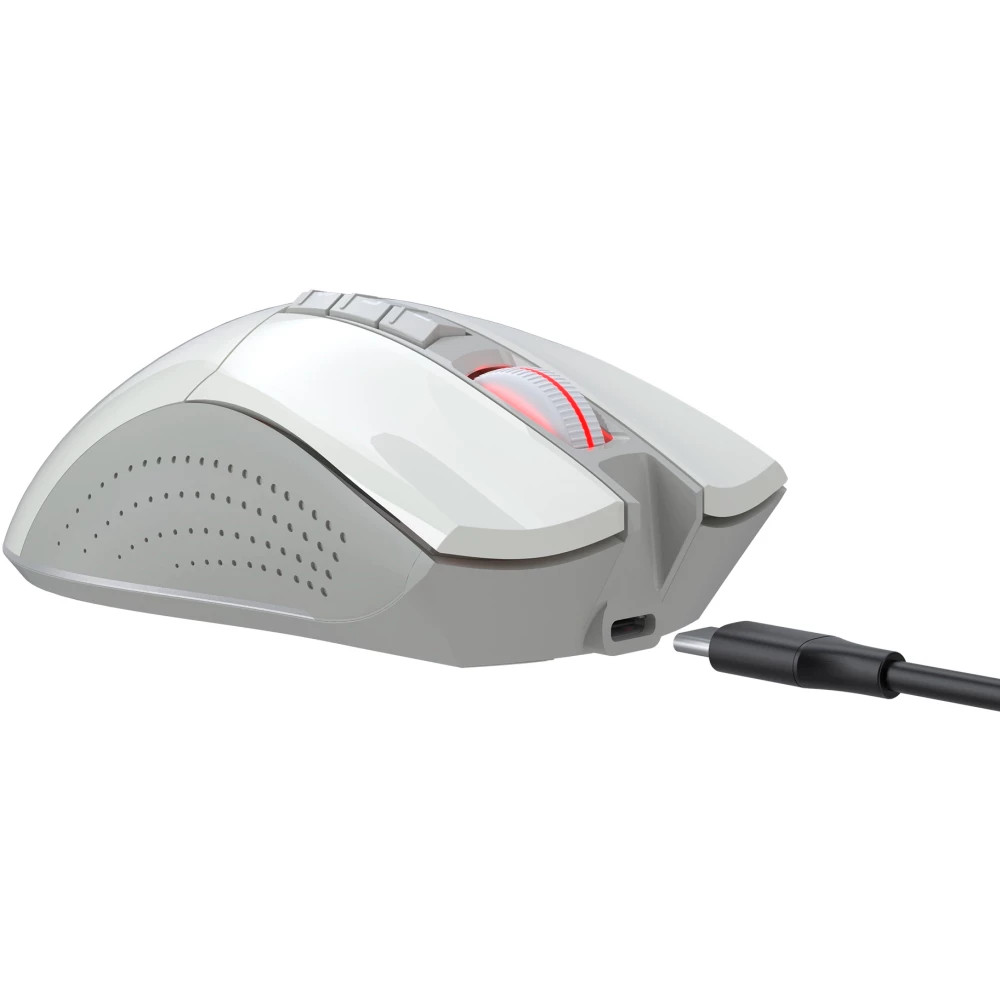 Мышь A4Tech Bloody R90 Plus Белый R90 PLUS GREUISH WHITE Игровые, Беспроводная - миниатюра 2