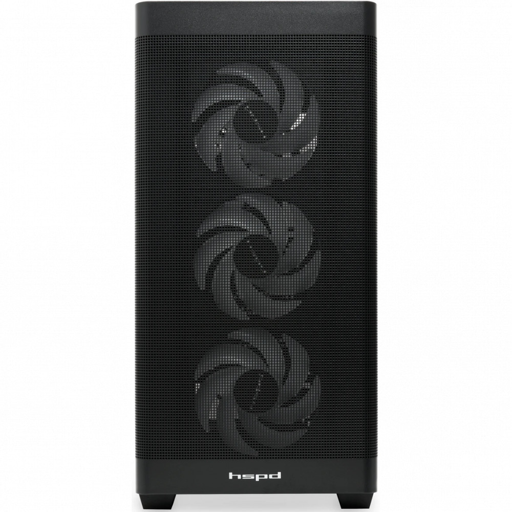 Корпус HSPD M740-TGBK-ARGB Black Mid-Tower - миниатюра 2