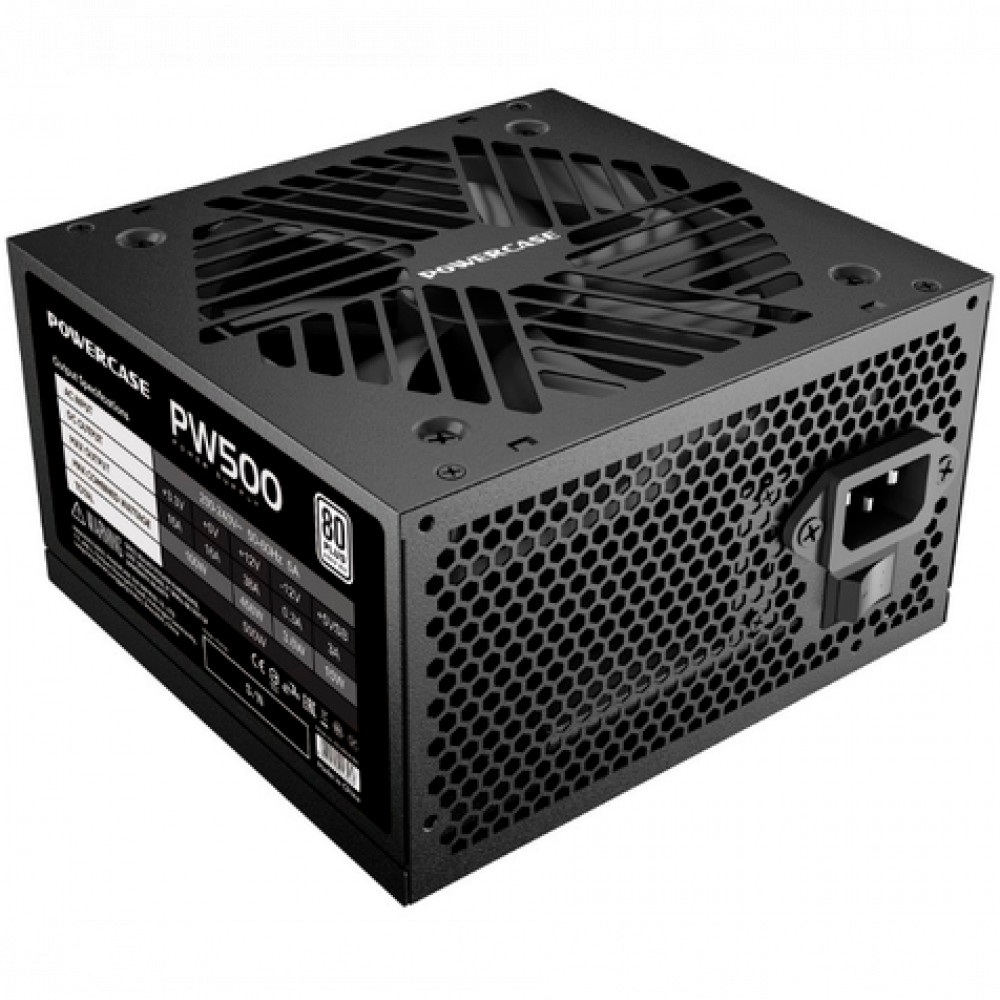 Блок питания Powercase PW500 PS-500W-DC 500 Вт — фото товара