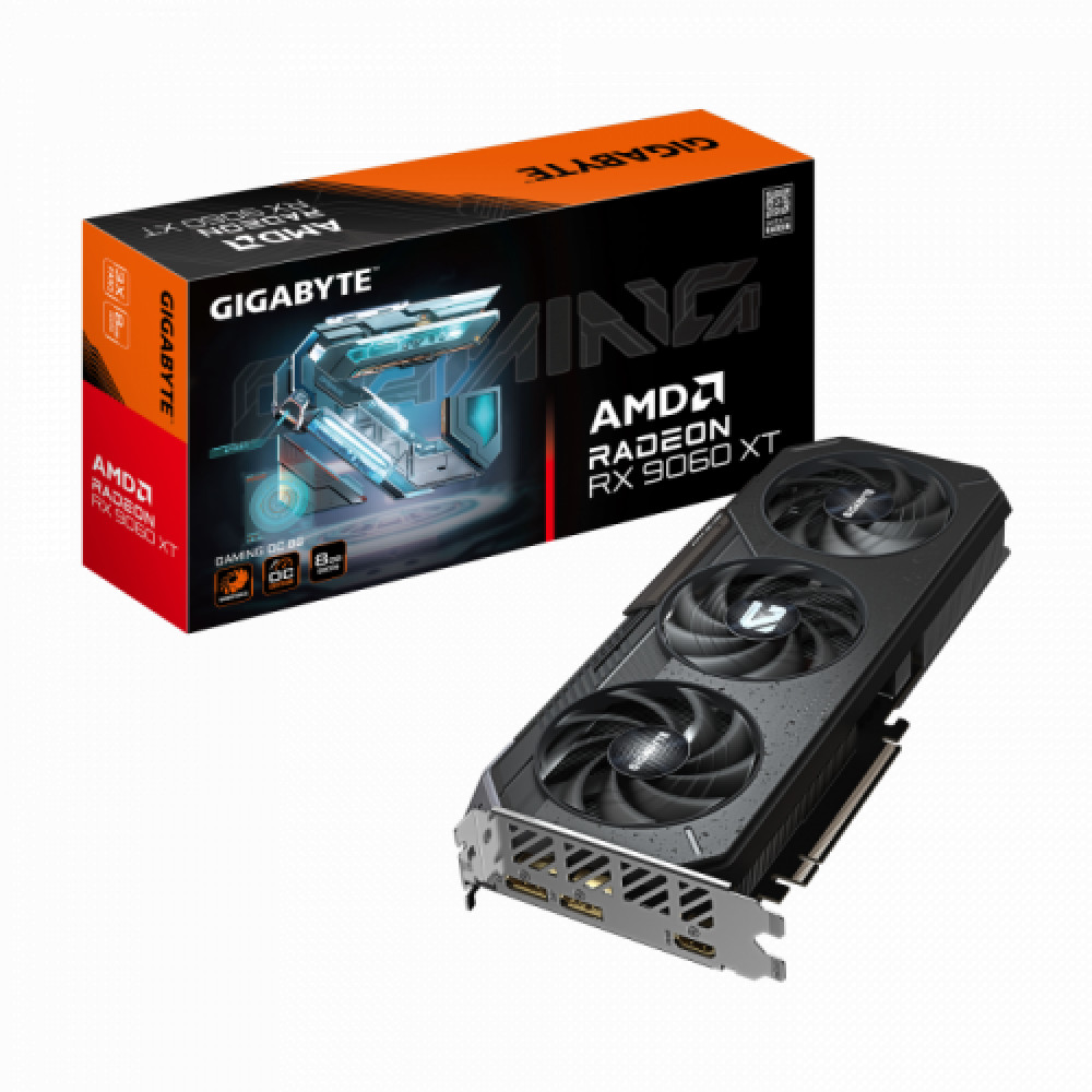 Видеокарта Gigabyte Radeon RX 9060 XT GV-R9060XTGAMING OC-8GD 1.0 8 ГБ — фото товара