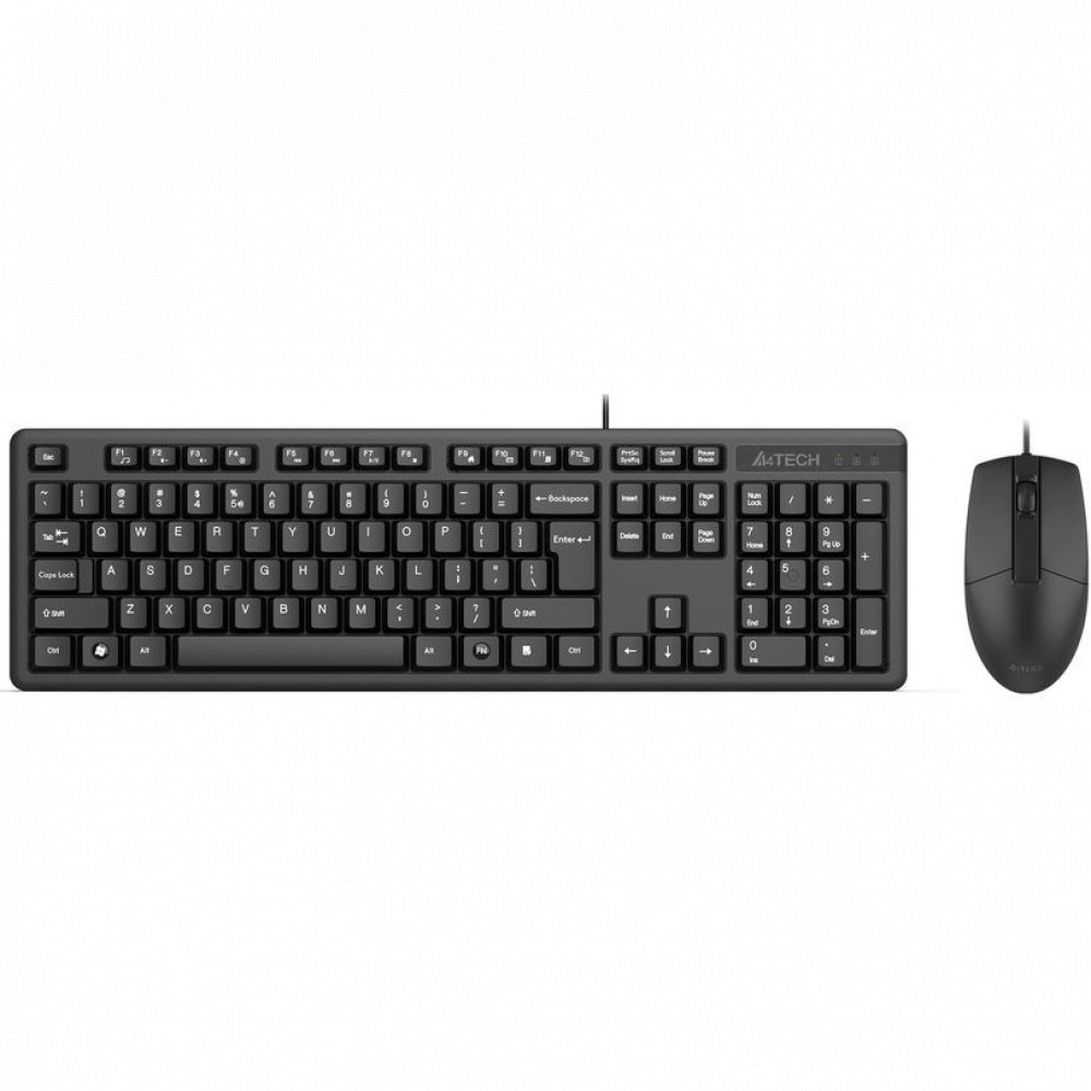 Клавиатура + мышь A4Tech KK-3330S KK-3330S USB (BLACK) — фото товара