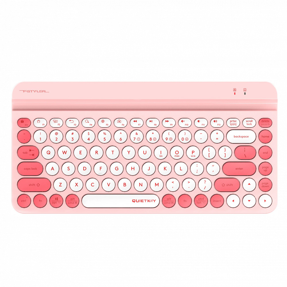 Клавиатура A4Tech Fstyler FBK30 FBK30 RASPBERRY Беспроводная, Bluetooth — фото товара