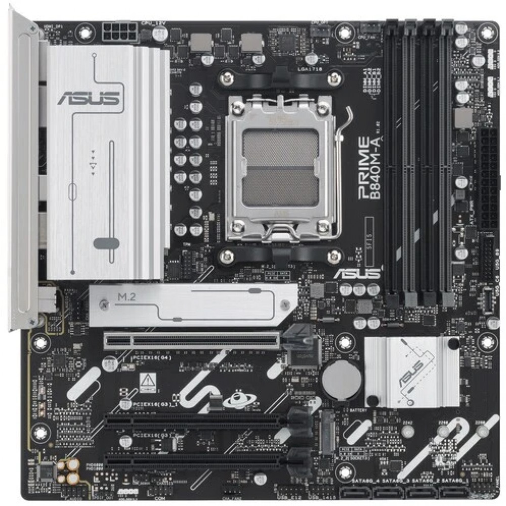 Материнская плата Asus PRIME B840M-A-CSM Micro-ATX, AMD AM5 — фото товара