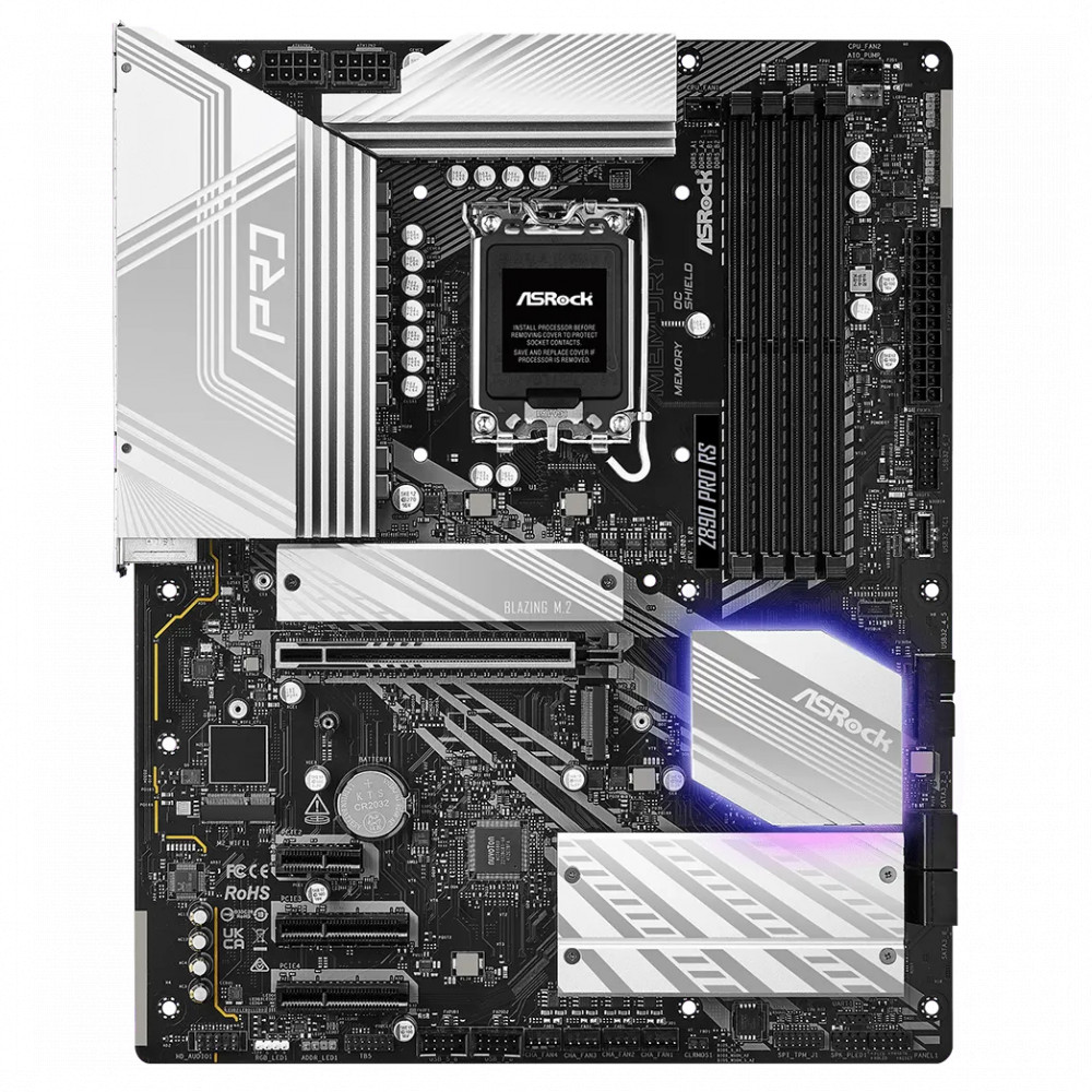 Материнская плата ASRock Z890 PRO RS ATX, LGA 1851 — фото товара