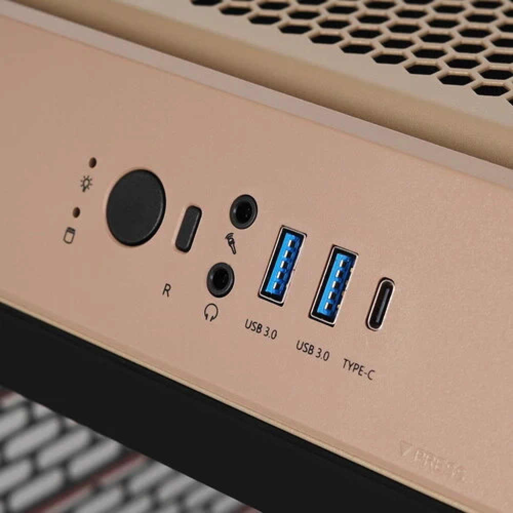 Корпус Thermaltake The Tower 300 Gravel Sand CA-1Y4-00SGWN-00 Mini-Tower - миниатюра 3