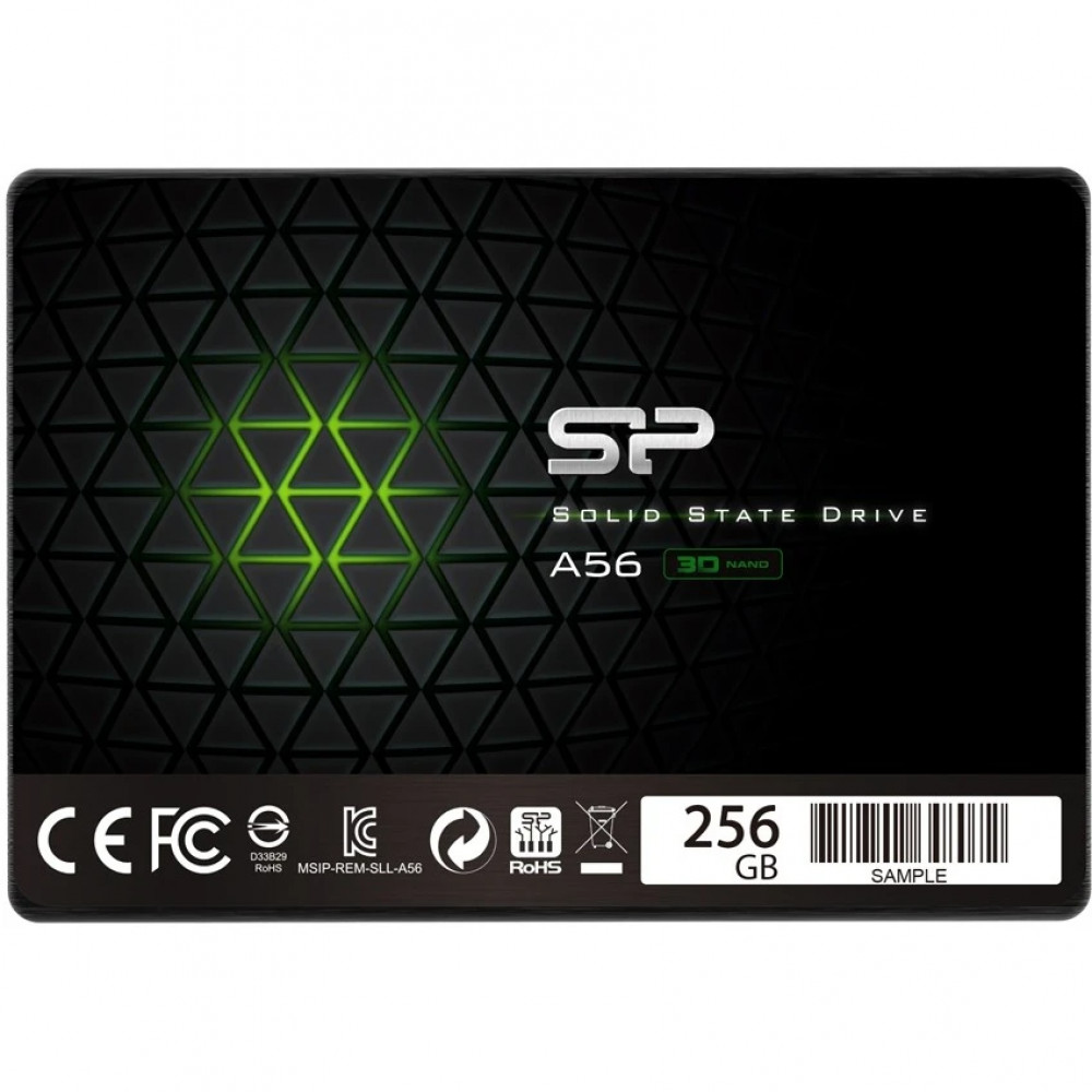 Жесткий диск Silicon Power SP256GBSS3A5XS25 SSD (твердотельные), 256 ГБ, 2.5 дюйма, SATA — фото товара