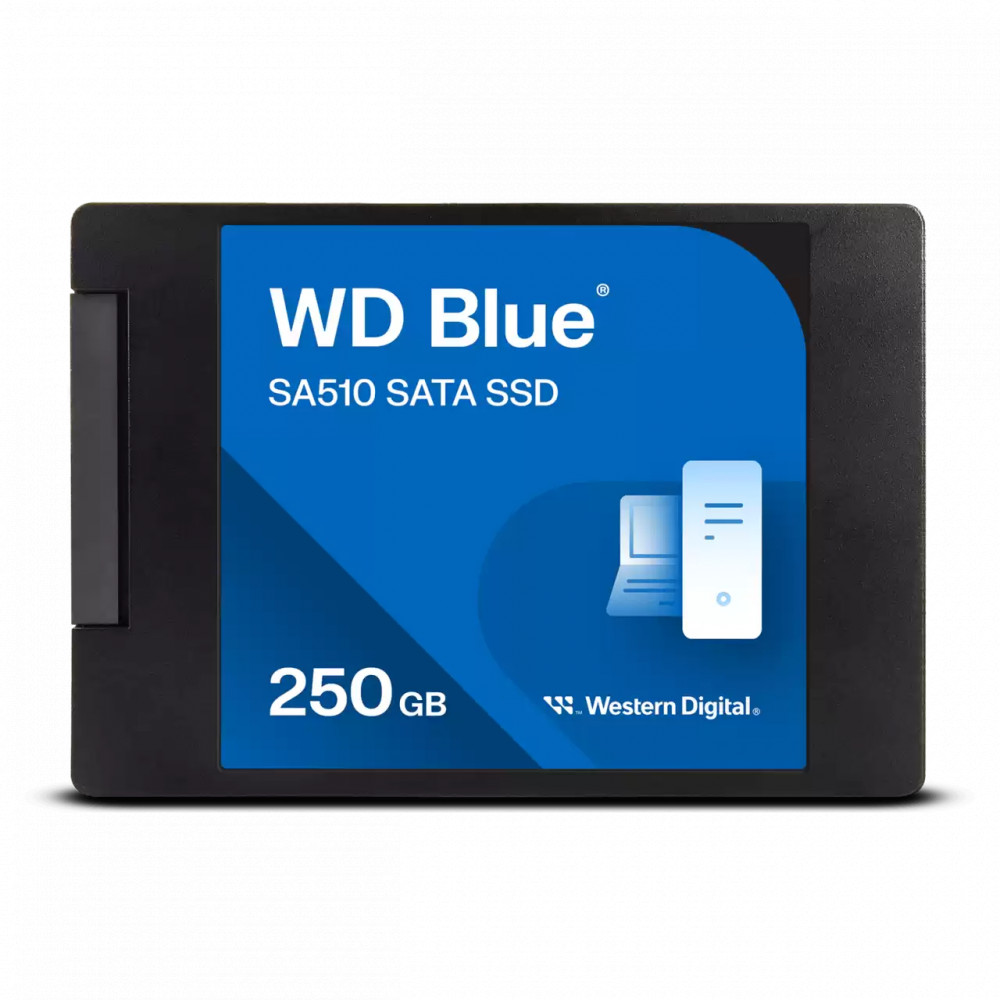 Жесткий диск Western Digital SanDisk Blue SA510 WDS500G5B0A SSD (твердотельные), 500 ГБ, 2.5 дюйма, SATA — фото товара