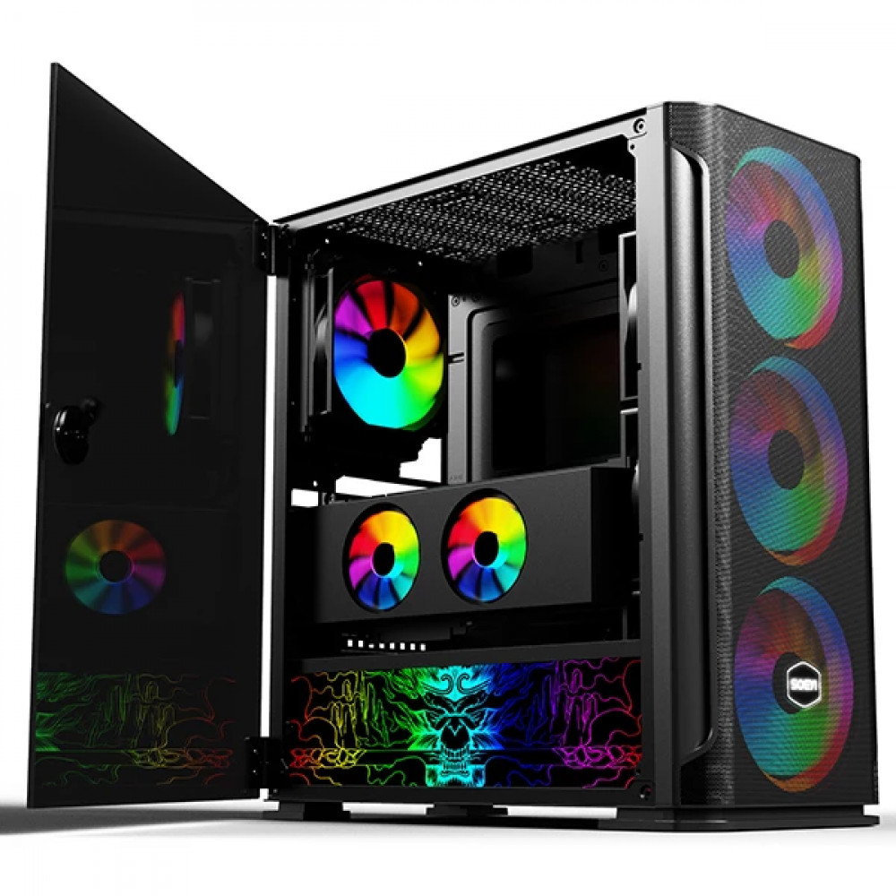 Корпус Soeyi AX1-B10 Mid-Tower - миниатюра 5