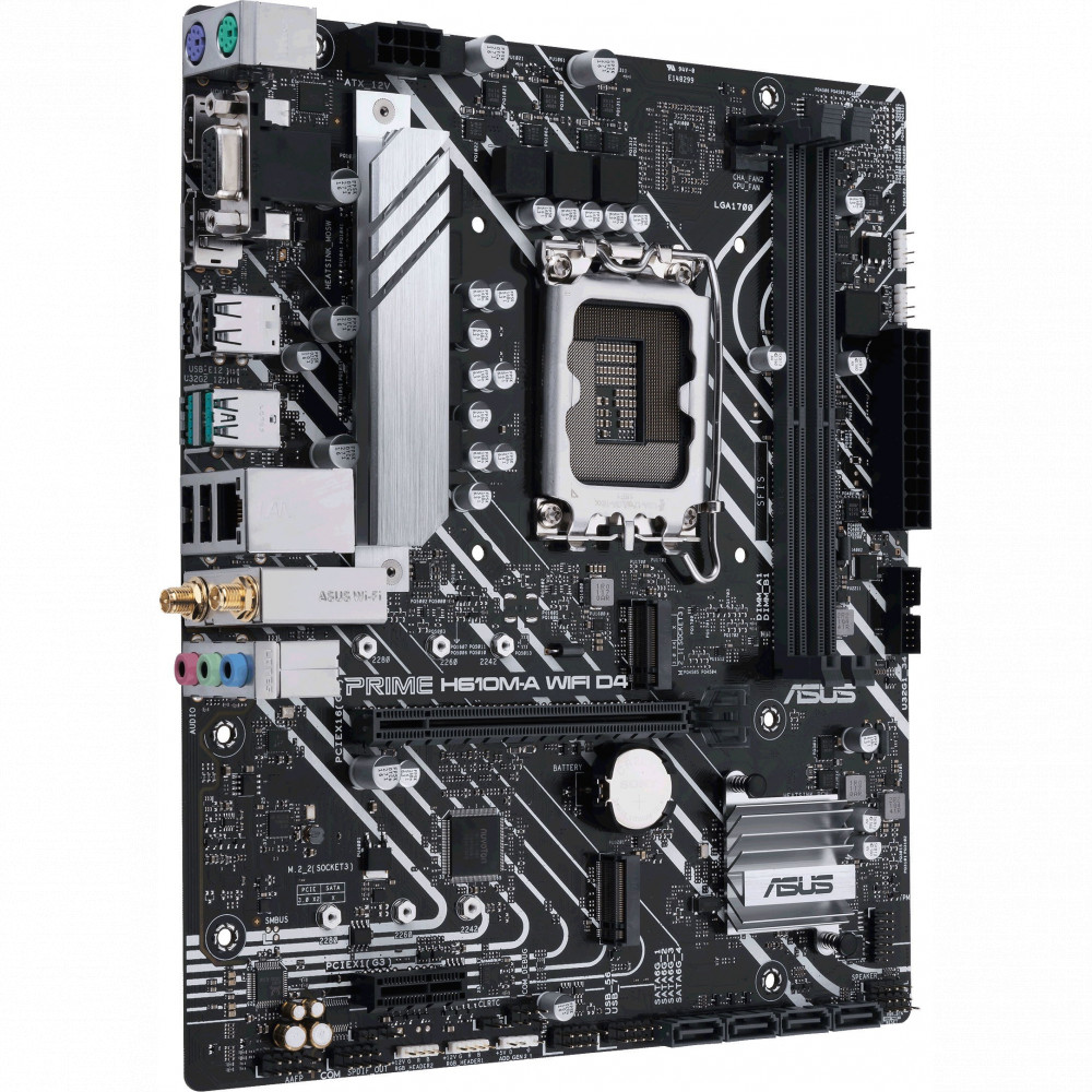 Материнская плата Asus PRIME H610M-A WIFI D4 Micro-ATX, LGA 1700 — фото товара