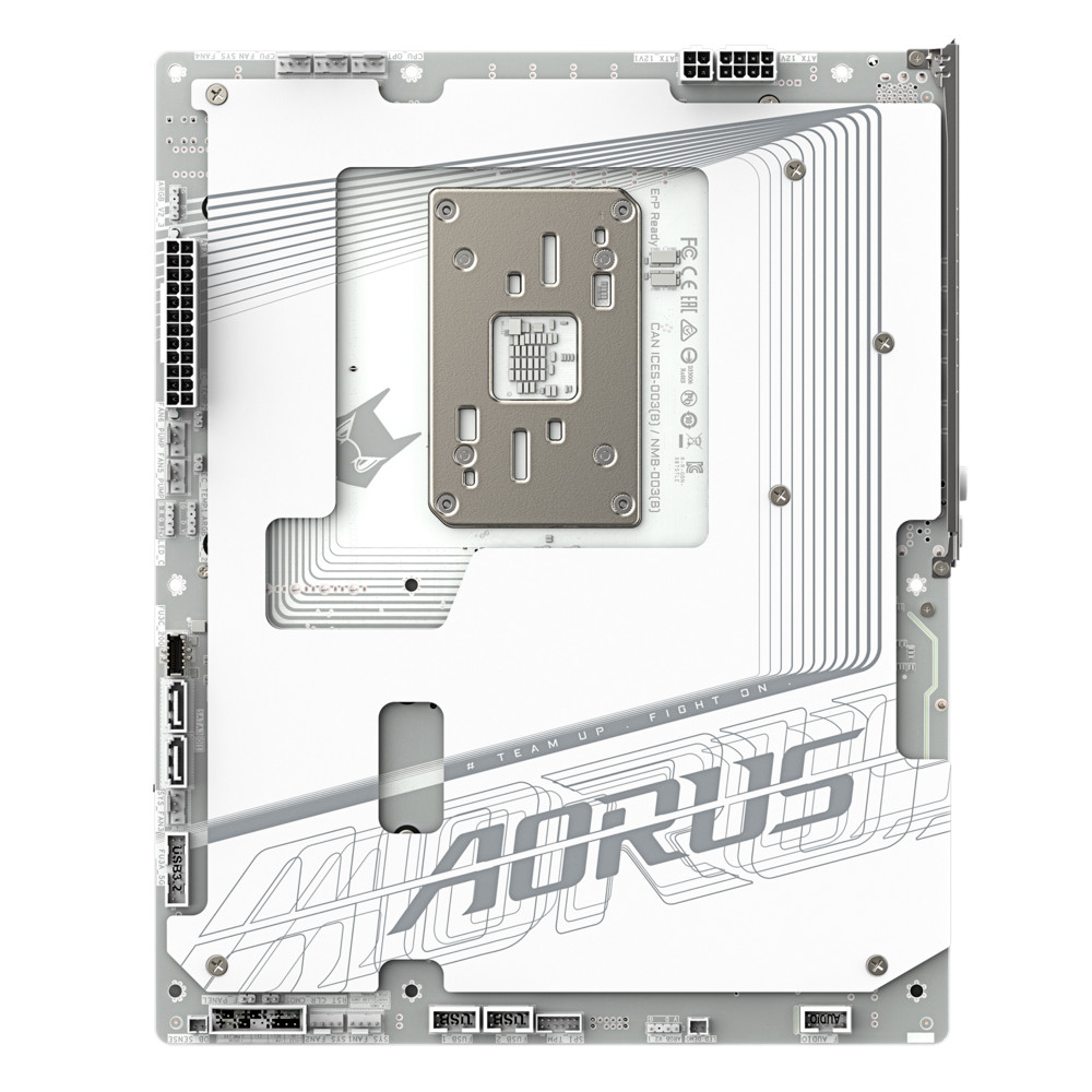 Материнская плата Gigabyte X870 AORUS STEALTH ICE ATX, AMD AM5 - миниатюра 3