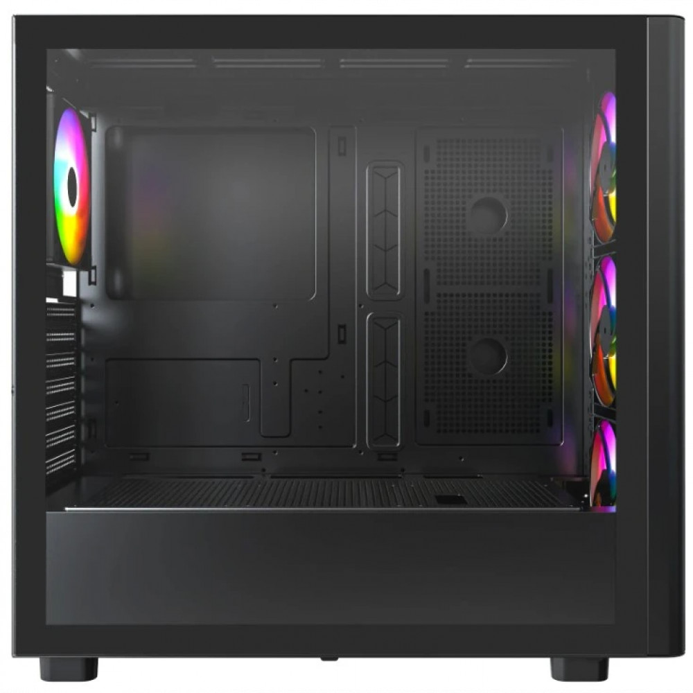 Корпус Montech XR WOOD BLACK Mid-Tower - миниатюра 3