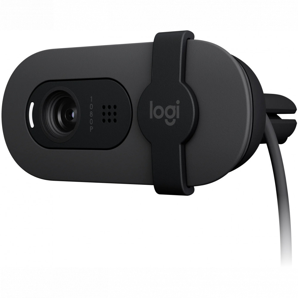 Веб камеры Logitech Brio 100 Graphite 960-001585 - миниатюра 4