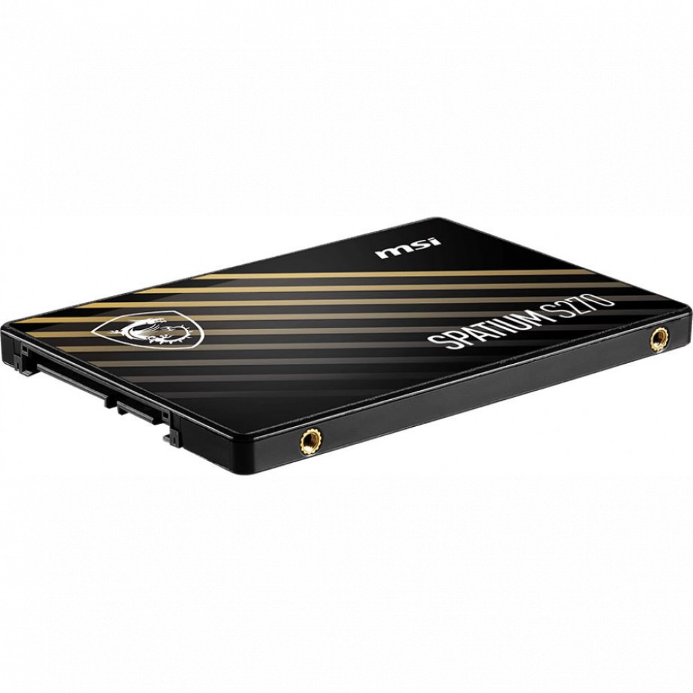 Жесткий диск MSI SPATIUM S270 S78-440P130-P83 SSD (твердотельные), 960 ГБ, 2.5 дюйма, SATA - миниатюра 3